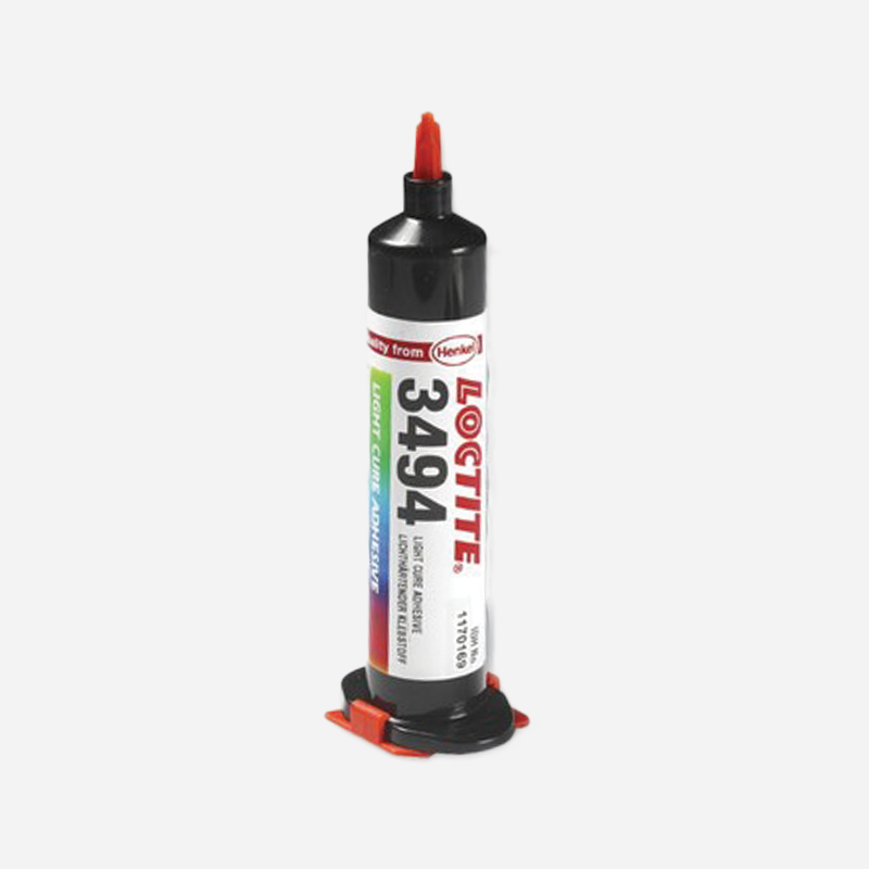 Klej UV Loctite AA 3494 o wysokiej lepkości utwardzany światłem, do tworzyw, ceramiki, szkła i metalu