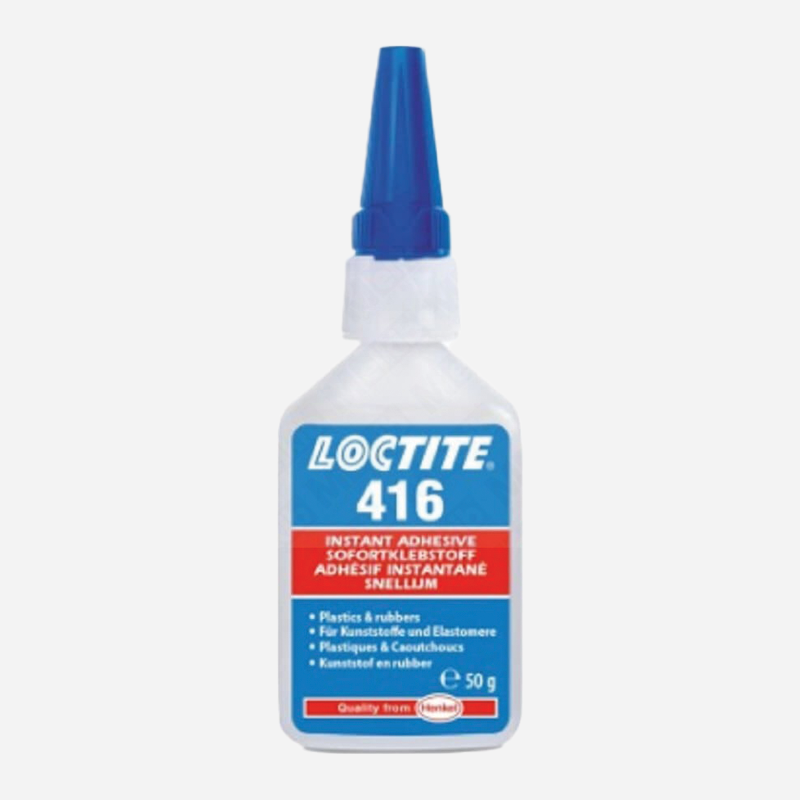 klej błyskawiczny Loctite 416 Uniwersalny, wysoka lepkość, do metalu, elastomerów i tworzyw sztucznych / plastików