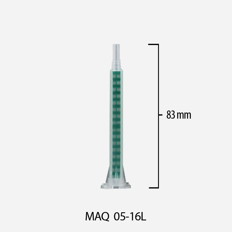 Mikser statyczny 1:1, 2:1 System A do kartuszy 50 ml, dł. 83mm / śr. wew. 5.3mm, MAQ 05-16L
