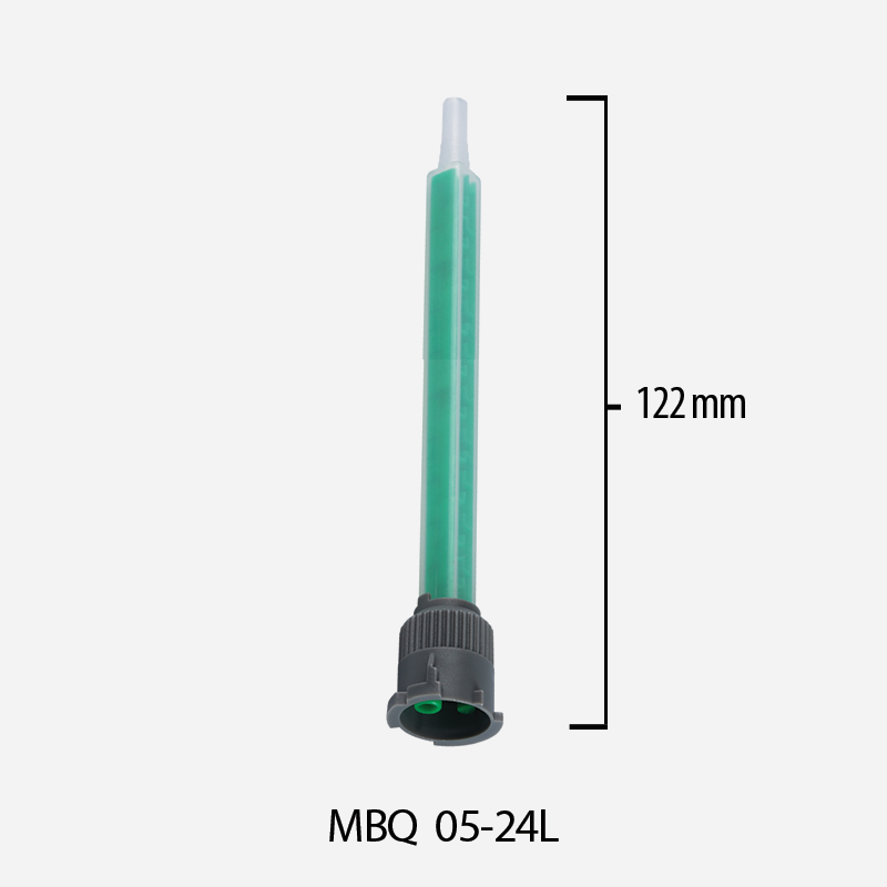 Mikser statyczny 1:1, 2:1 System B do kartuszy 25 ml, 50 ml, dł. 122mm / śr. wew. 5.3mm MBQ 05-24L
