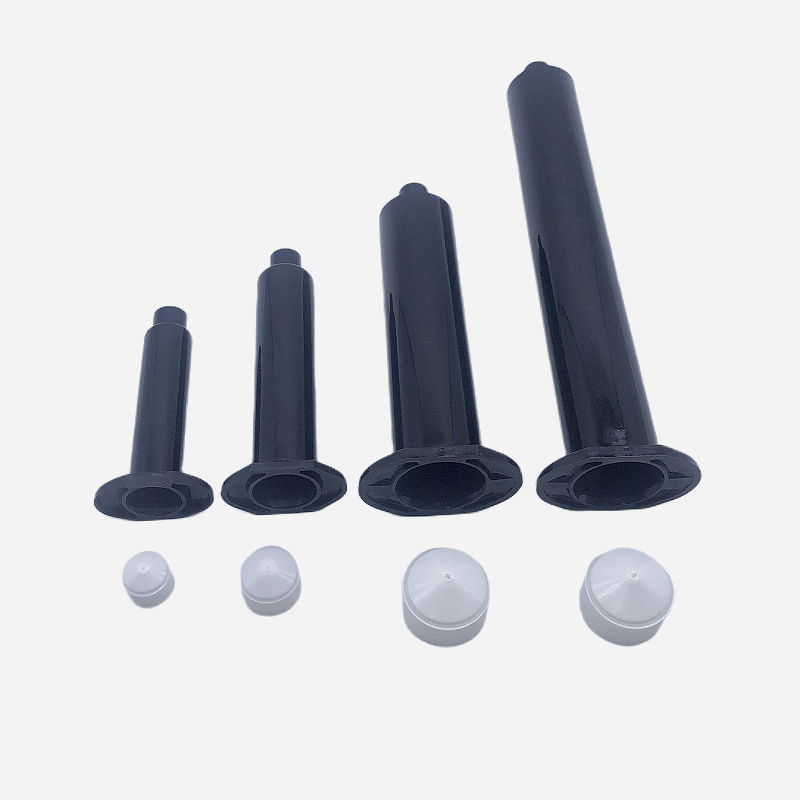 Strzykawka Luer Lock 5ml / 10ml / 30ml / 55ml, cylinder + tłok + zatyczki