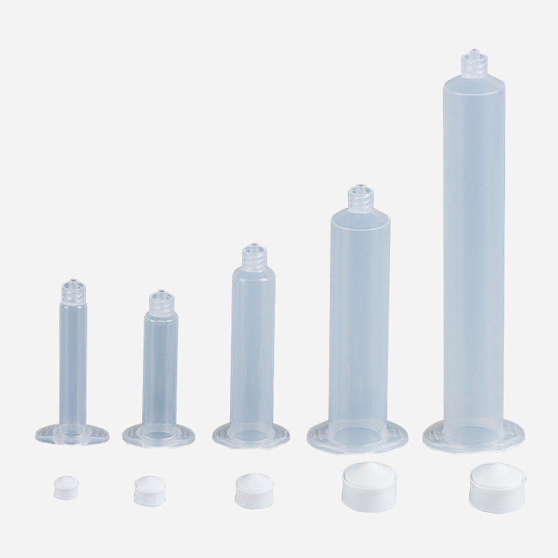 Strzykawka Luer Lock 5ml / 10ml / 30ml / 55ml, cylinder + tłok + zatyczki
