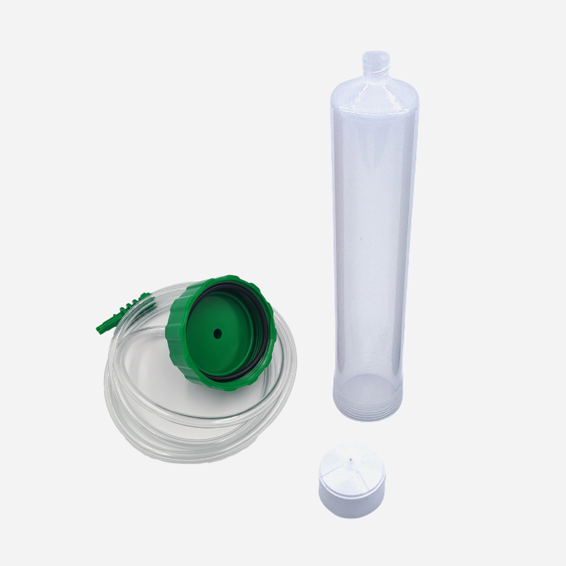 Strzykawka typu Luer Lock 100 ml, cylinder + tłok + zatyczki
