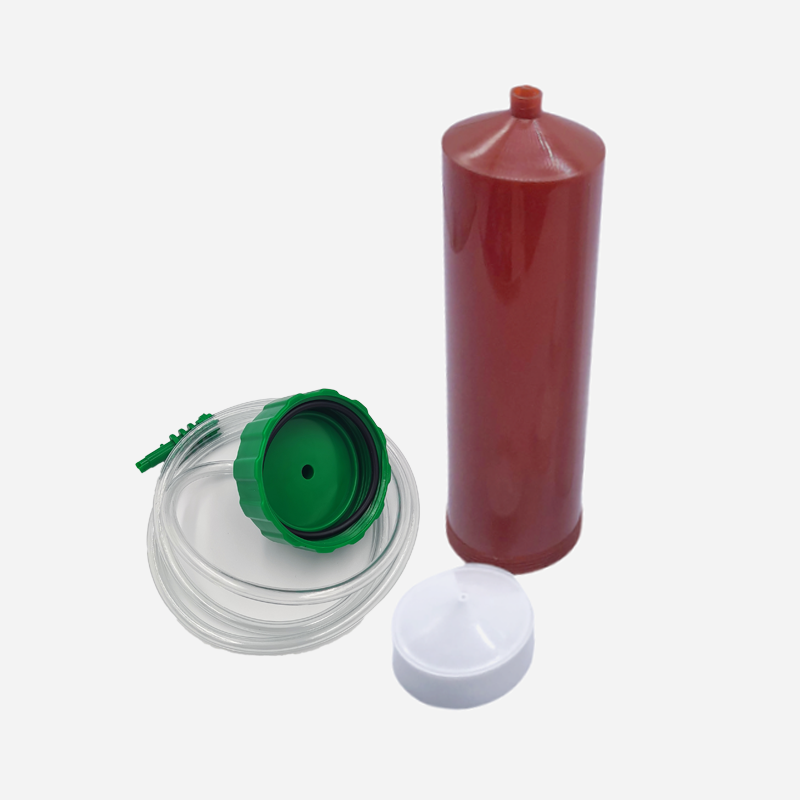 Strzykawka typu Luer Lock 300 ml, cylinder + tłok + zatyczki