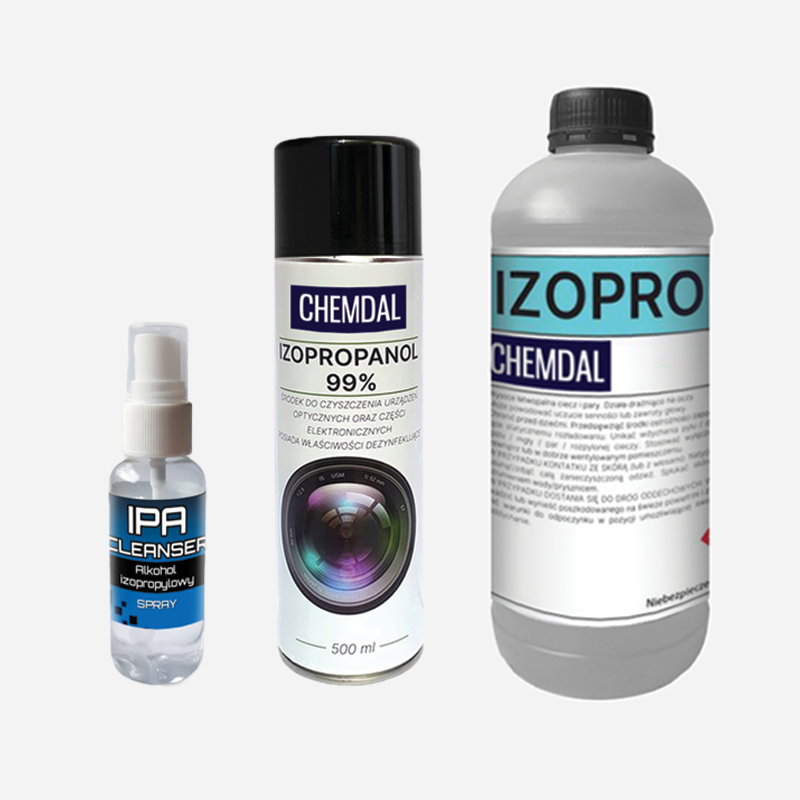 Izopropanol Cleanser IPA 99% do czyszczenia powierzchni